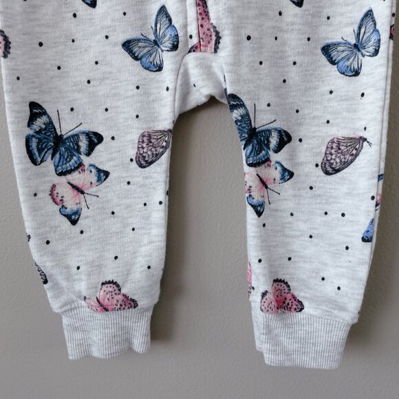 5 for $10 H&M pyjama 4-6m one piece nay girl sleeper - Picture 7 of 8